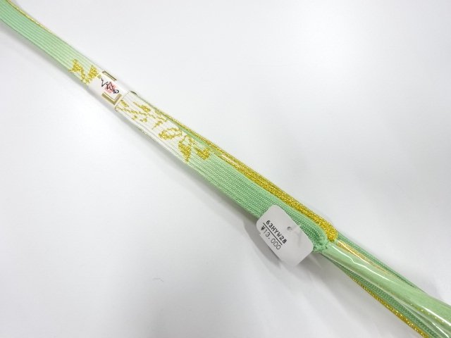 JAPANESE KIMONO / UNUSED KOREI HAND-TIED OBIJIME